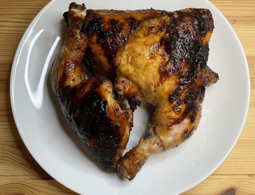 Easy Grilled Glazed Chicken Legs
